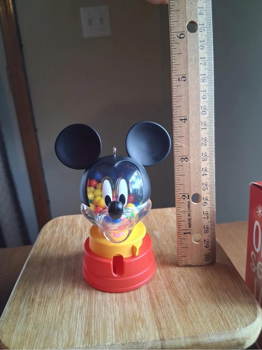 Disney Mickey's Gumball Machine Mickey Mouse Hallmark Collectible Ornament 2013